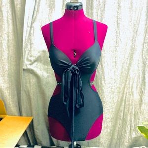 NEW Black cut out one piece swimsuit